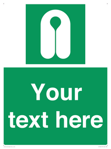 Custom sign safe condition Lifejacket